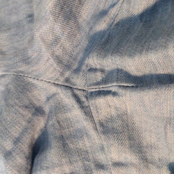 Banana Republic Ryan Fit Classic Denim Linen Light Wash Jean Shorts - Picture 10 of 12